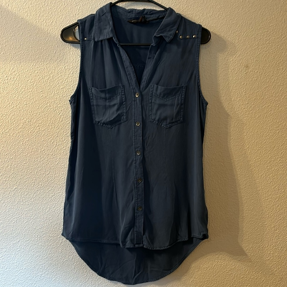 NWT Rock & Republic button down tank top size XS